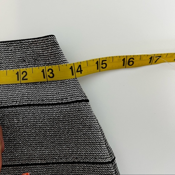 Express Silver Sparkle Bodycon Skirt - Picture 6 of 6